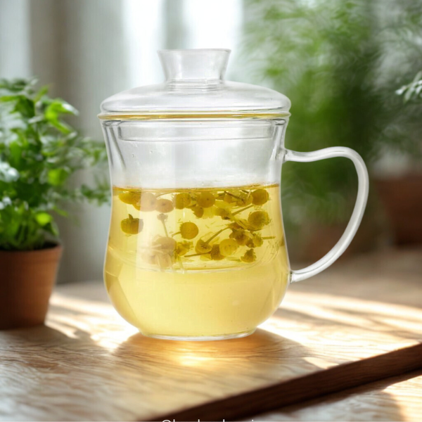 Camomile infuser mug